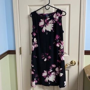 Chaps floral dress XL